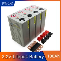 PWOD New Calb 48 pièces 100ah Lifepo4 batterie 48V300AH Lithium fer phosphate cellule solaire pack 12V 24V 36V 72V cellules EU US TAX FREE