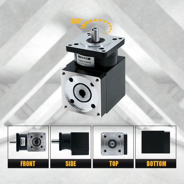 PXW86 Ratio de rudecrer planétaire de l'angle rigth 5/10 Suit à max