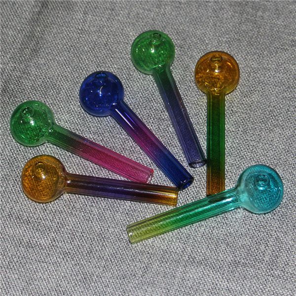 Tuyau de brûleur à mazout en verre Pyrex Tuyaux en verre de qualité colorée transparents Grands tubes Tube Pointes d'ongles