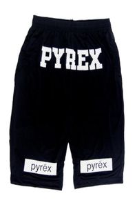 PYREX hommes shorts marque mode streetwear hip hop shorts hommes noir rouge sport décontracté taille élastique shorts7715130