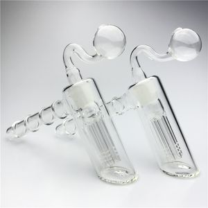 Aqualador de aceite de vidrio de vidrio de gama de 18 mm hembra bong con tubo de filtro de 6 brazos gruesos pyrex burbujer burbujer tuberías mini quemadores bongs