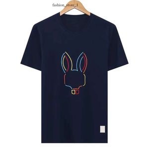 Pyscho Bunny Shirt Summer Casual T -shirt Heren Dames Skelet Rabbit 2024 Nieuw ontwerp Multi -stijl Menshirt Fashion Designer Physcho Bunny paar Korte mouw 193