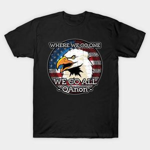 Q Anon Where We Go One We Go All WWG1WGA T-shirt pour homme1