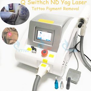 Machine Laser Q Switch Nd Yag pour détatouage des sourcils, Peeling au carbone, rajeunissement de la peau au Laser Hollywood