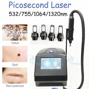 Q Switch Laser Tattoo Verwijdering Picosecond Laser Machine Sproet Behandeling Vlekverwijdering Huidpigmentatiebehandeling