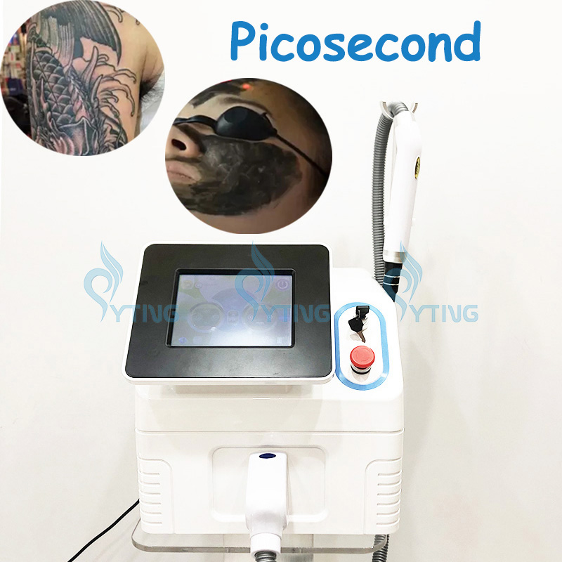 Q Switch Nd Yag Laser picoseconde Picolaser, Machine pour détatouage, pigmentation, élimination des taches de rousseur, rajeunissement de la peau
