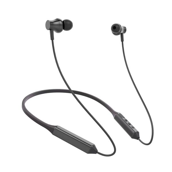 Q12 Casque Bluetooth Écouteurs magnétiques Casque de sport sans fil Stéréo Basse Musique Écouteurs intra-auriculaires avec contrôle du volume du microphone