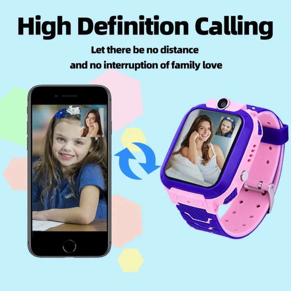 Q12 Smart 2G appel téléphone étanche mère enfant GPS moniteur garçons et filles SOS montre de sport pour enfants Tracker