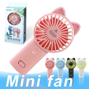 Protable Mini Fan Q18 Desktop Fans 3 Modus Verstelbare Handheld Cool Fan USB Oplaadbaar voor Outdoor Office met Detail