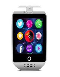Q18 Sovo SG05 Smart Watch met camerabluetooth smartwatch Sim Card polshorloge voor Android Phone Wearable Devices PK DZ09 A1 GT083073243