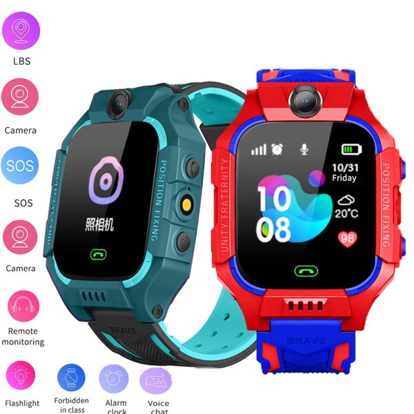 Q19 sport enfants montre intelligente 2G SOS surveillance à distance montre de téléphone pour enfants avec caméra mode étanche garçons filles Smartwatch