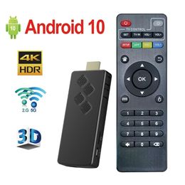 Q2 Smart TV Stick Android 10 2GB 16GB AllWinner H31 Ondersteuning 4K 24G 58G wifi Streaming Bluetooth Box 1GB 8GB 240130