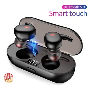 Q2 TWS Bluetooth oortelefoon 5.0 Wireless Headset Life Waterloze Stere -kopfonproof Deep Bass Oordopjes True Wire Sport Eartelefoon