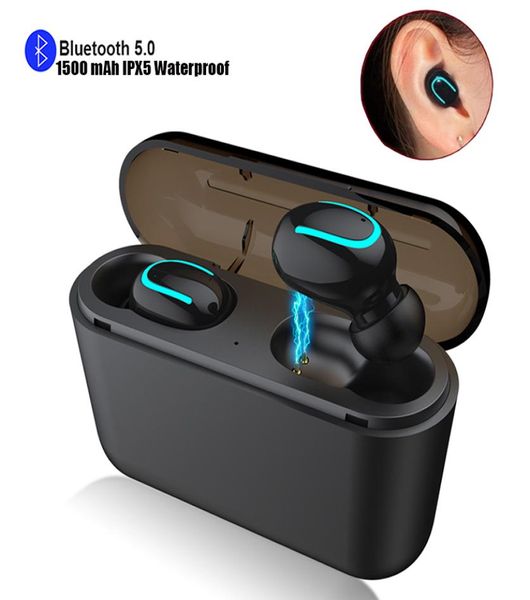 Q32 TWS 50 Écouteur 1500mAh Charger PowerBank Wireless Bluetooth Headphones Sports Earbuds PK I7S I9S I10 I12 I183954486