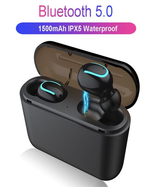 Q32 TWS Bluetooth 50 Blutooth Ecoutphone Wireless Headphones For Téléphone True Wireless Headphone STREEO Sport Hands Earbuds HBQQ2539566