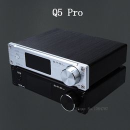 Freeshipping Q5 Pro Haute Qualité HiFi 2.0 Pur Digital Home Audio Amplificateur Entrée Optique / Coaxial / USB / Puissance 45W * 2 Télécommande