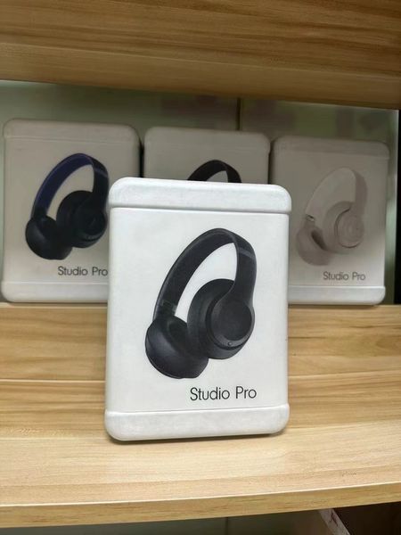 Studio Pro-auriculares inalámbricos con Bluetooth, cascos TWS, diadema ANC, USB-C, 3,5 MM, Aux, HIFI, calidad de sonido de graves