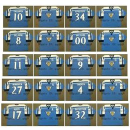 Q888 Team Finland Jersey 8 Teemu Selanne 10 Esa Tikkanen 34 Miikka Kiprusoff 11 Saku Koivu 9 Mikko Koivu 27 Teppo Numminen Custom Hockey