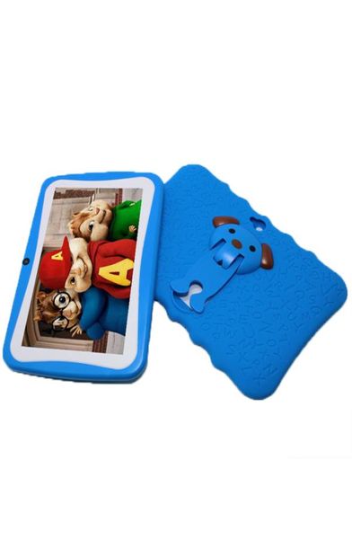 Q88G A33 512MB8GB 7 pulgadas Tableta de niños PC Quad Core Android 44 Cámara dual 1024600 para un regalo para niños con altavoz USB Light Big 8932976