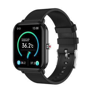 Q9 Pro Smart Watch Heren Sport Hartslag Bloedzuurstof SmartWatch Aanpassen Wallpaper Slimme armband voor Apple Andriod-telefoon