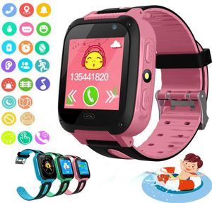 Q9 Samrt Watch for Kids Tracker Watch LBS Ubicación Cámara 144 Grupos de pantalla táctil Android iOS Child Smartwatch6084231