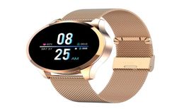 Q9 Smart Watch Waterdicht bericht Oproep Herinnering Smartwatch Hartslagmonitor Polsband Fashion Fitness Tracker Bracelet voor Iphon1869940