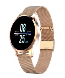 Rappel d'appel de message imperméable Q9 Smart Watch Smartwatch Monitor de fréquence car