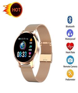 Q9 Smart Watch Waterdicht bericht Oproep herinnering Smartwatch Men Hartslagmonitor Fashion Fitness Tracker voor iPhone Android Cell 9392037