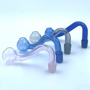 10mm 14mm 18mm mâle femelle narguilé clair épais verre Pyrex brûleur à mazout conduites d'eau pour les plates-formes fumer Bongs pour la fumée