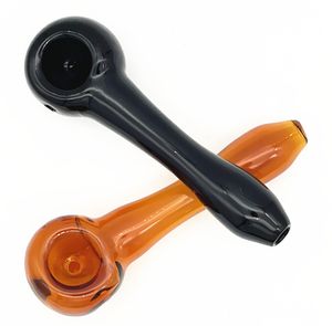 Fumer Pipe Dry Herb Tobacco Pipes Pipes à main Pipes de tampons d'huile de verre Bubbler Bubbler Huile Brûler à eau Bong pour fumer