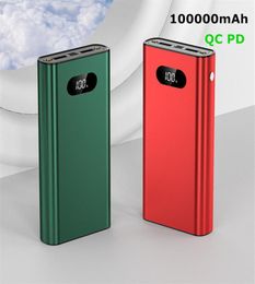 QC PD 40W Power Bank 80000mAh Carga portátil Poverbank Teléfono móvil Batería 253A7184357