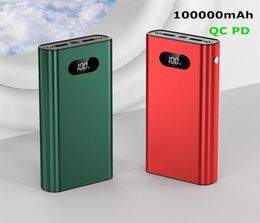 QC PD 40W Power Bank 80000MAH draagbare oplaad Poverbank mobiele telefoon externe batterij253a7868025