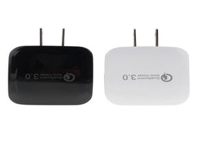 CHARGEUR MUR USB QC30 5V 24a Charge de charge rapide Adaptateur de voyage de voyage Home US EU Dock pour Samsung S5 S6 S7 S108860618