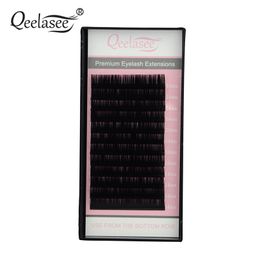 Qeelasee 5pcslot Mink Individuele Eyelash Extension Make -up wimper MaquiaGem Cil Korea Materiaal 818 mm Beschikbaar faux cils 220524