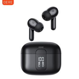 QERE E50 Oortelefoon TWS Echte stereo Waterdichte in-ear-oortelefoon Sportheadset Draadloze hoofdtelefoon Draadloze oortelefoon Oordopjes