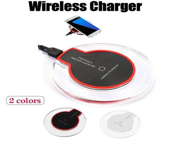 Qi Wireless Charger Pharger Pad Fantasy Fantasy Crystal Universal LED Tablet K9 Carga para iPhone XS Max Samsung9904126