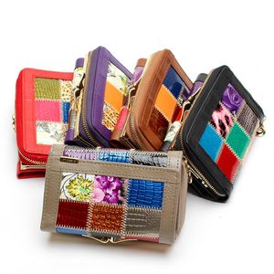 Qianxilu marque mode dames géométrique sac à main porte-monnaie carte porte monnaie femme carteira de couro femmes wallet281x
