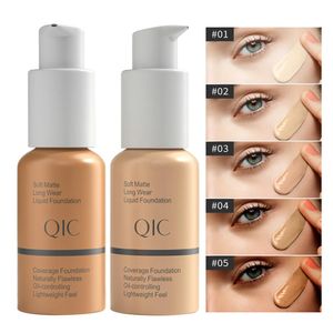 QIC Makeup Skin Evolution Vloeibare Foundation OilControl Make Up Concealer Fleuren Highlighter Bronzer Corrector Crème 240228