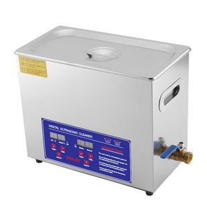 Qihang top digitale ultrasone reiniger 6l 180W echografie reinigingsmachine voor gouden zilveren sieradenglazen horloges oxiden