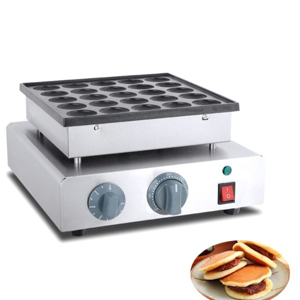 QIHANG_TOP PROCESAMIENTO DE ALIMENTOS PROCESAMIENTO ELÉCTRICO MÁQUINA DE GALA DE FRANA ROJA 16PCS USO COMERCIAL 220V PANCAKET DORAYAKI BAKER Maker