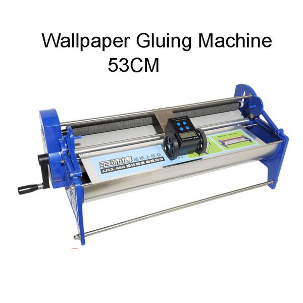 Qihang top53cm Machine de revêtement de colle de papier peint manuel Machine de collage de papier peint Machine de collage 8L Grand équipement de colle de revêtement d'évier de colle