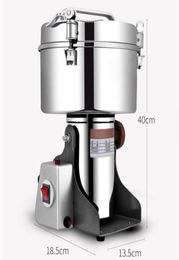 Qihangtop 4500g Machine de broyeur de poivre électrique 4500g Machine de moulin à piment industriel Machinerychillis Powder Machin4314787