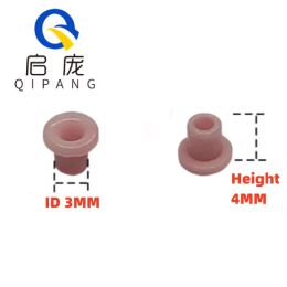 Qipang 50 stcs aluminiumoxide keramische oogje porselein oog textiel machine onderdelen porseleinen kralengeleider draad porseleinen oog