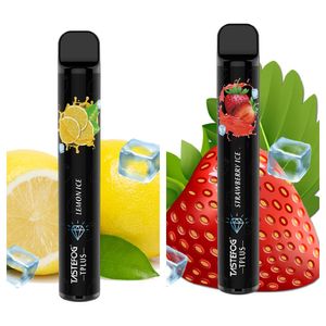 Wegwerp Vape Puffbars 800 Rookwolken E-sigaret Tabak Vaporizer Pod TPD CE RoHS goedgekeurd Groothandel 11 smaken Engels Spaans Pakket