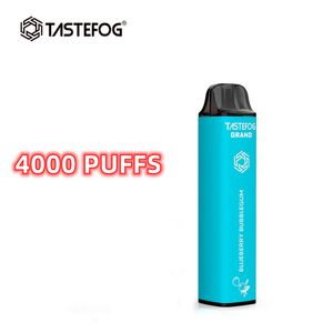 QK Europe Heetste Disposable Vapes Pod 4000 Puff China Vape Fabrikant Groothandel Custom Tastefog Grand met mesh spoel Fantastische smaken