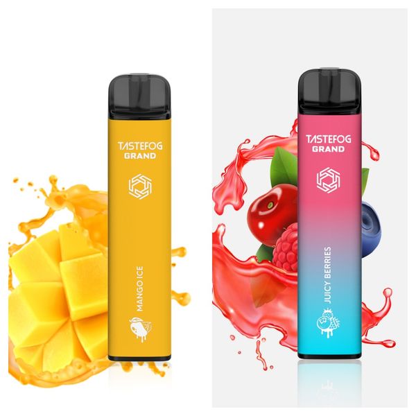 QK OEM prix de gros Vape jetables bouffées de cigarettes électroniques 4000 dispositif de pod Tastefog Grand 4000 bouffées de glace aux fruits saveur de cigarette électronique rechargeable Vap