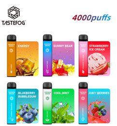 QK Tastefog 2022 Nouvelle Arrivée Vape Batterie Rechargeable Cigarette électronique Pod 4000 Bouffées Plus Batterie Usine En Gros