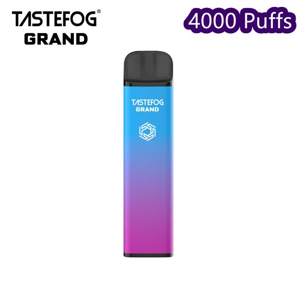 QK Tastefog Grand Desechables Vape Pod Desechables 4000 Puffs Venta caliente en Europa Fábrica de bobinas de malla al por mayor