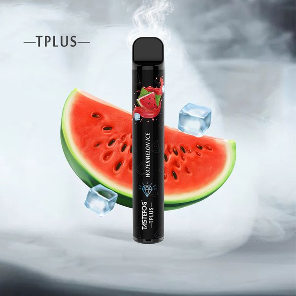 Tastefog TPlus E-Cigarette jetable Ecigs Vape Pod Kit de démarrage personnalisé 800 bouffées vente en gros à faible coût