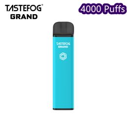 QK Vaper Tastefog Grand Vape Pod jetable Desechable 4000 bouffées Vente chaude en Europe Bobine de maille avec batterie rechargeable E Vape Factory Wholesale